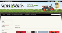 Desktop Screenshot of green-work.fr