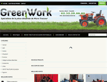 Tablet Screenshot of green-work.fr